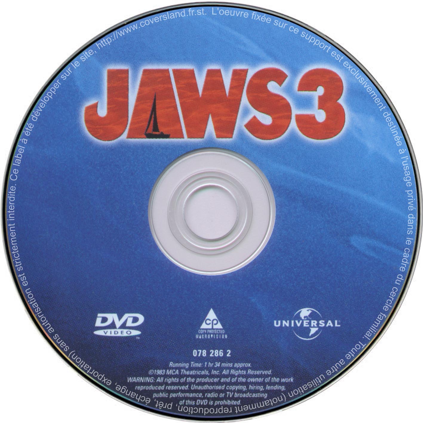 Les dents de la mer 3 (DVD)